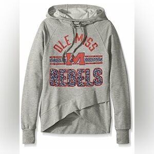 NWT [Gen2] Ole’ Miss Mississippi Rebels NCAA Hoodie Sweatshirt Juniors M (7-9)